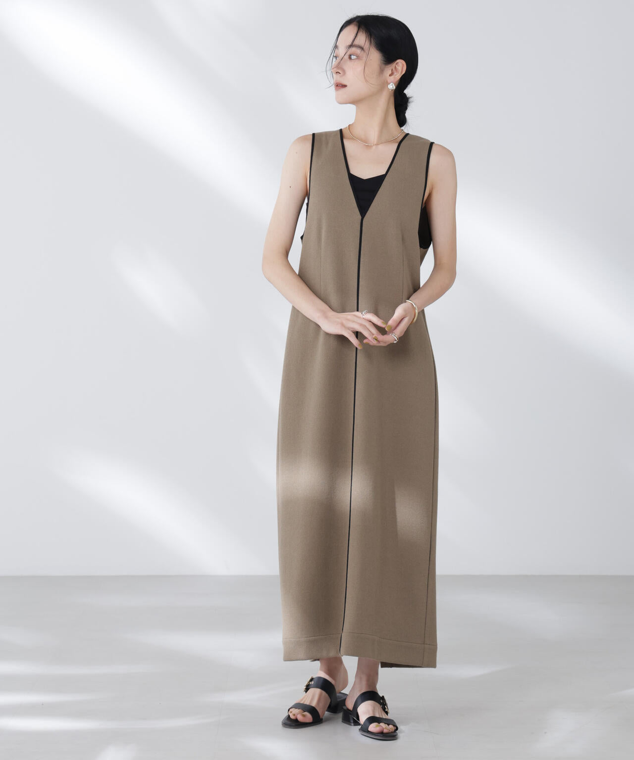 ブークレダンボールパイピングワンピース 6695119307