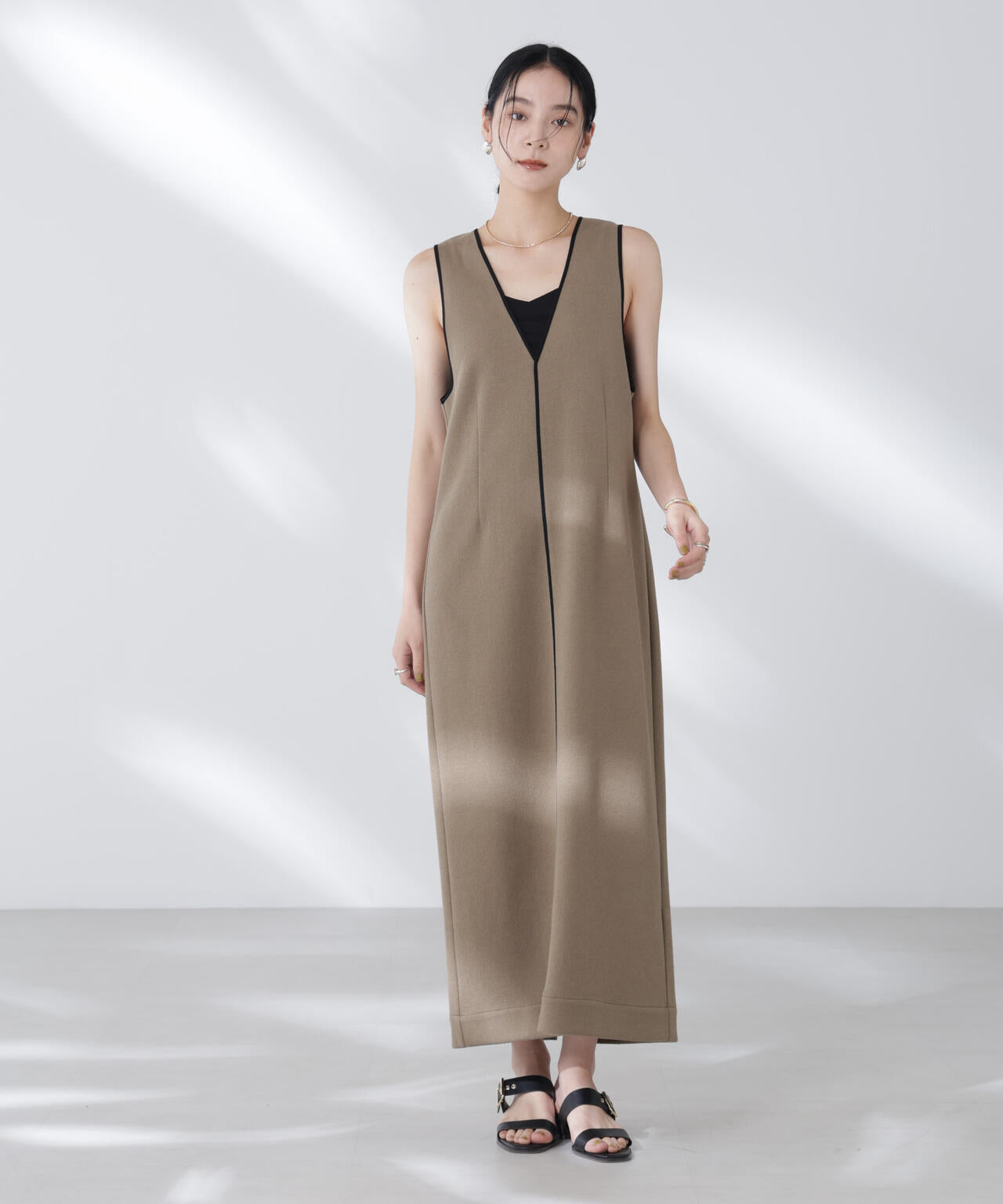 ブークレダンボールパイピングワンピース 6695119307