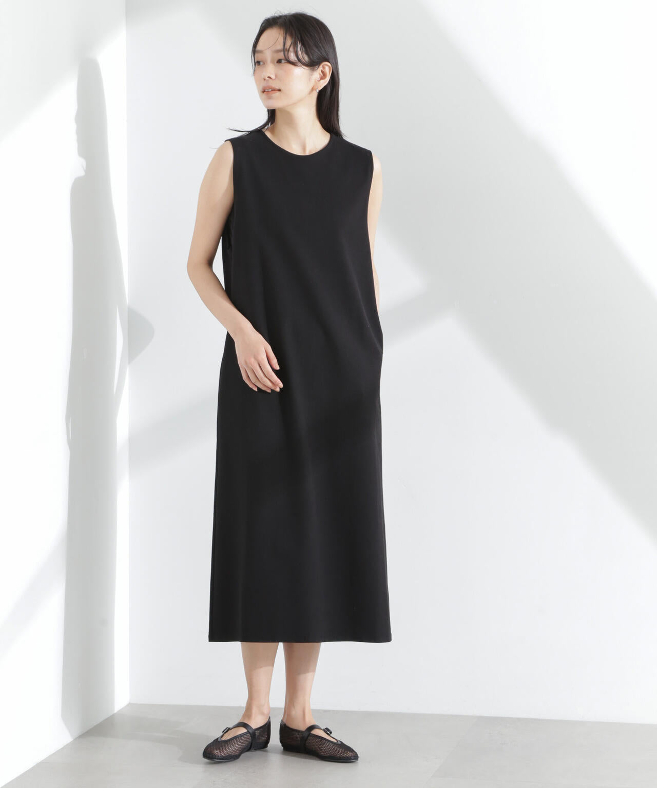 「MC」coveross(R)ツイル調 冷感プレーティング天竺ワンピース 6695119318