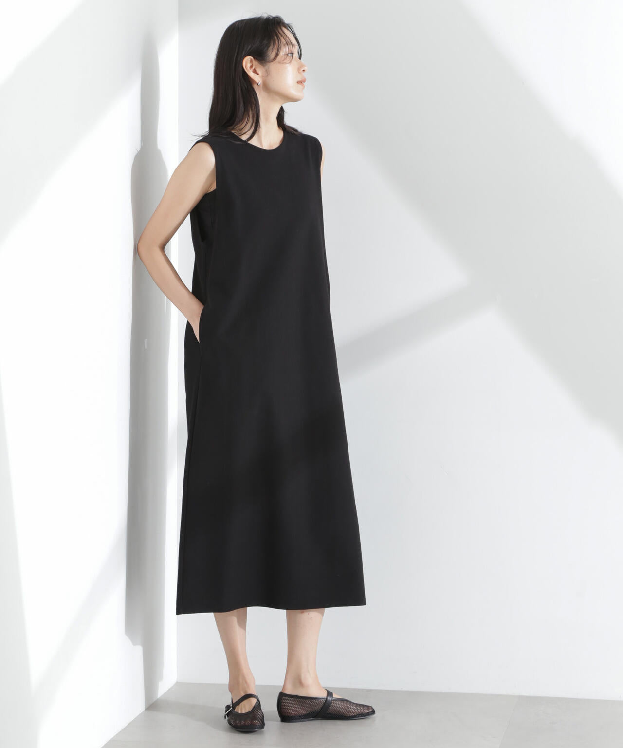 「MC」coveross(R)ツイル調 冷感プレーティング天竺ワンピース 6695119318