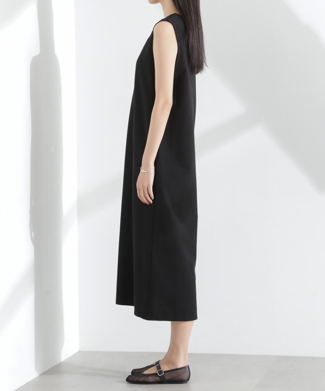 「MC」coveross(R)ツイル調 冷感プレーティング天竺ワンピース 6695119318