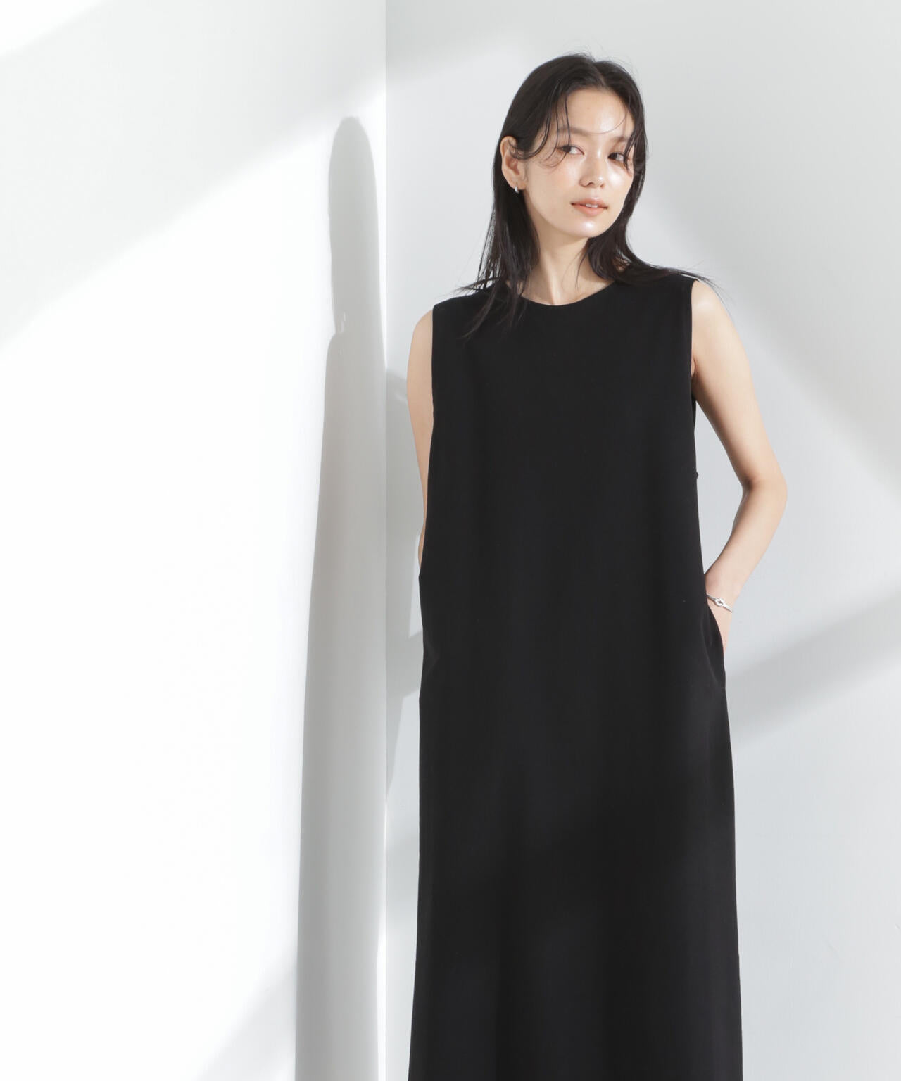 「MC」coveross(R)ツイル調 冷感プレーティング天竺ワンピース 6695119318