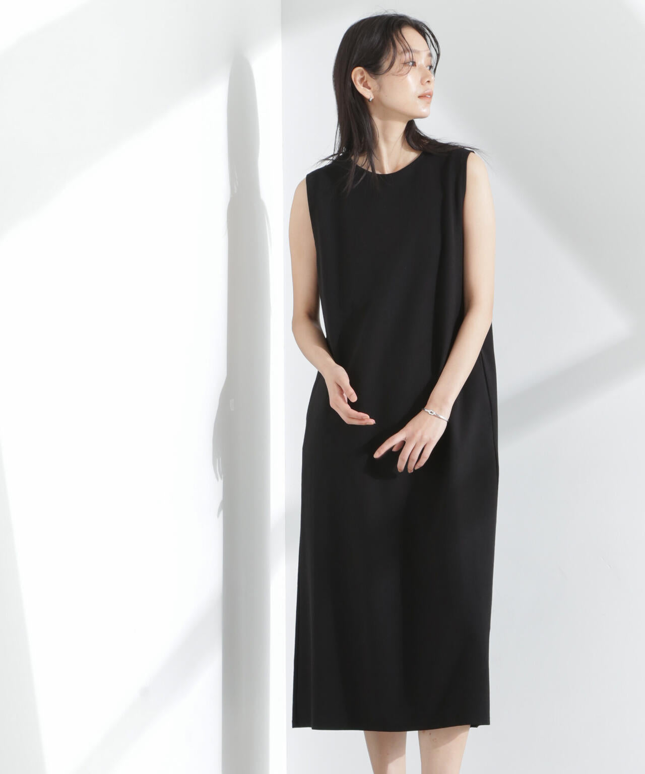 「MC」coveross(R)ツイル調 冷感プレーティング天竺ワンピース 6695119318