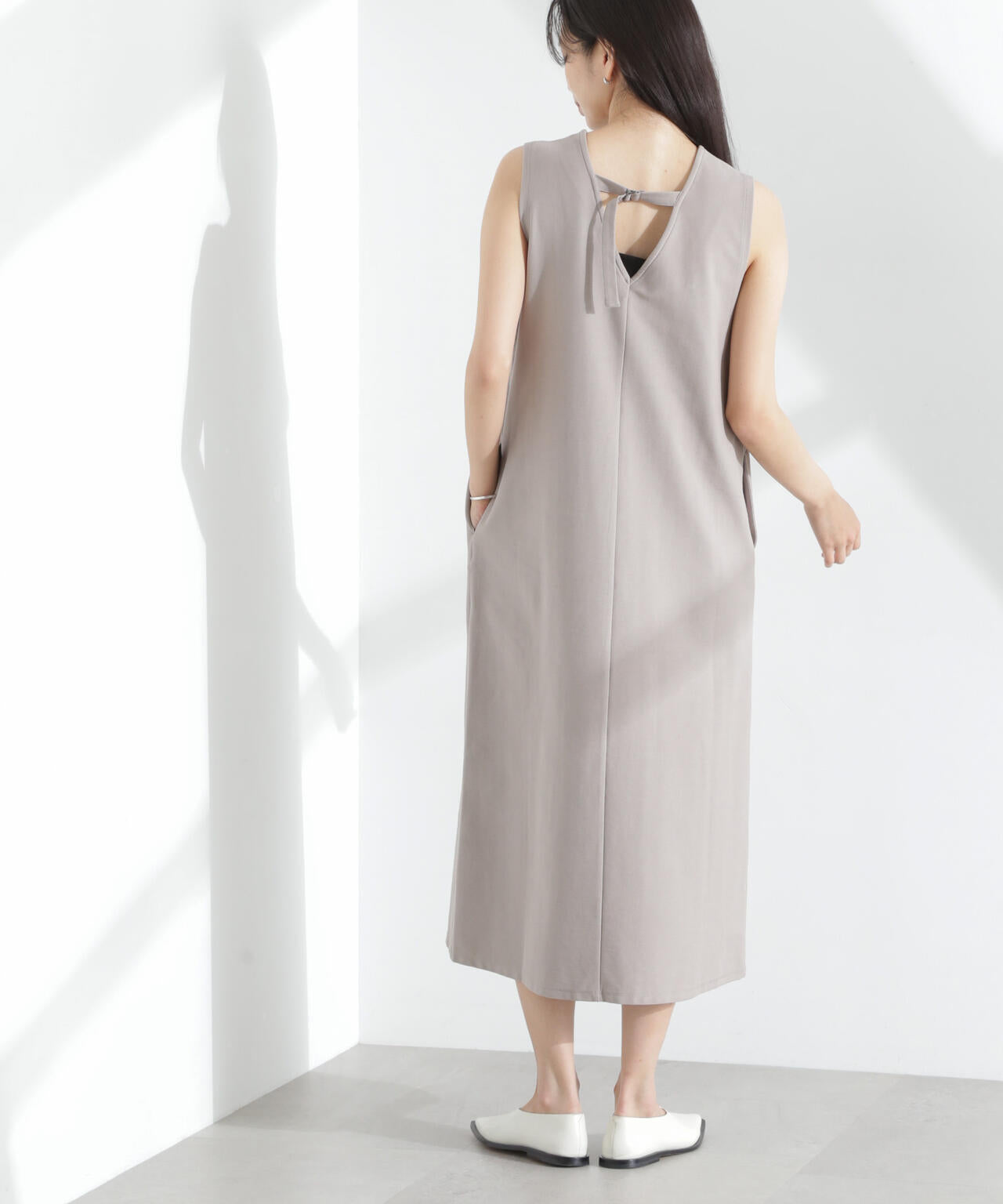 「MC」coveross(R)ツイル調 冷感プレーティング天竺ワンピース 6695119318