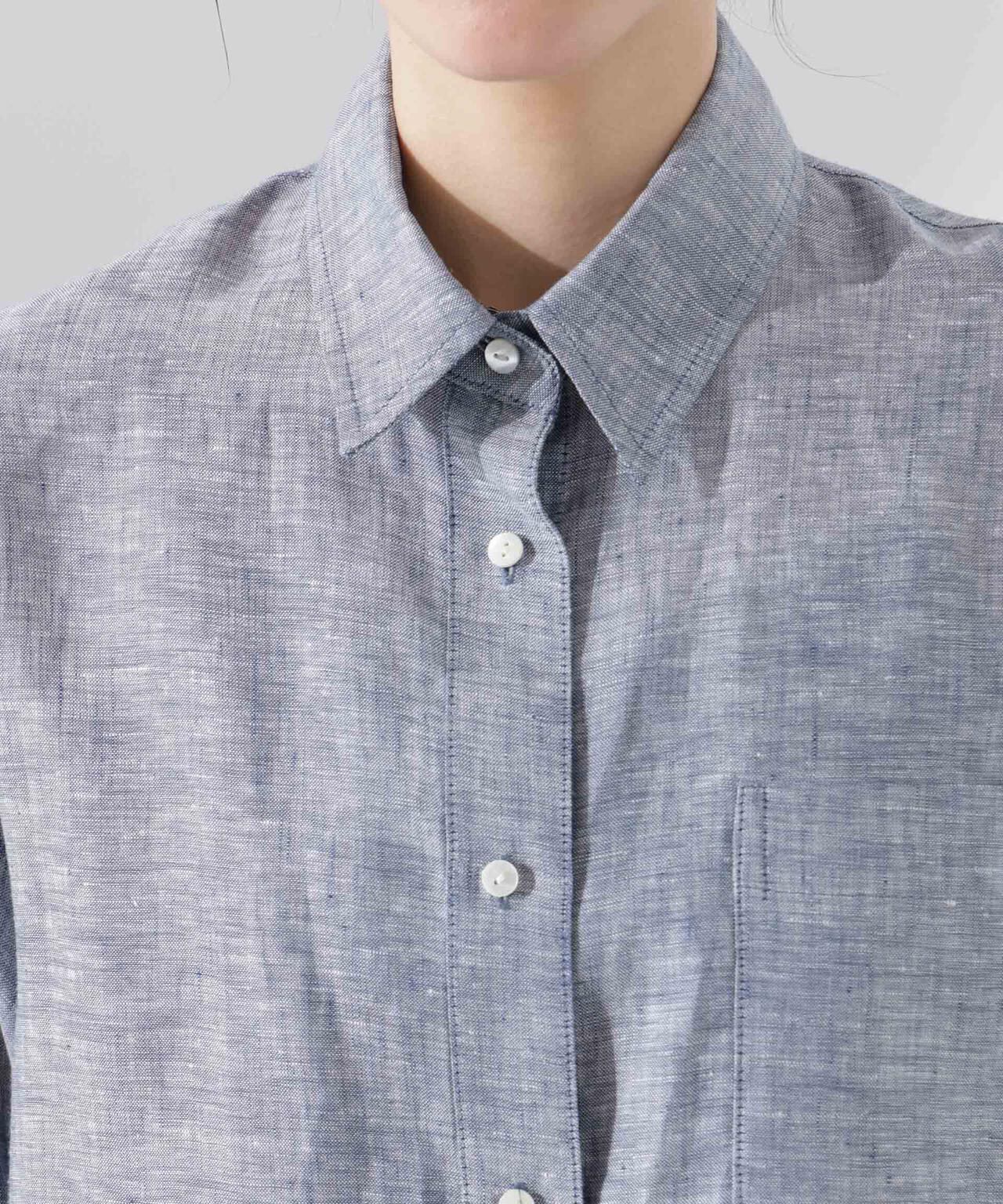 ヨーロピアンフラックス シアーシャツ(セットアップ可) 6695120300