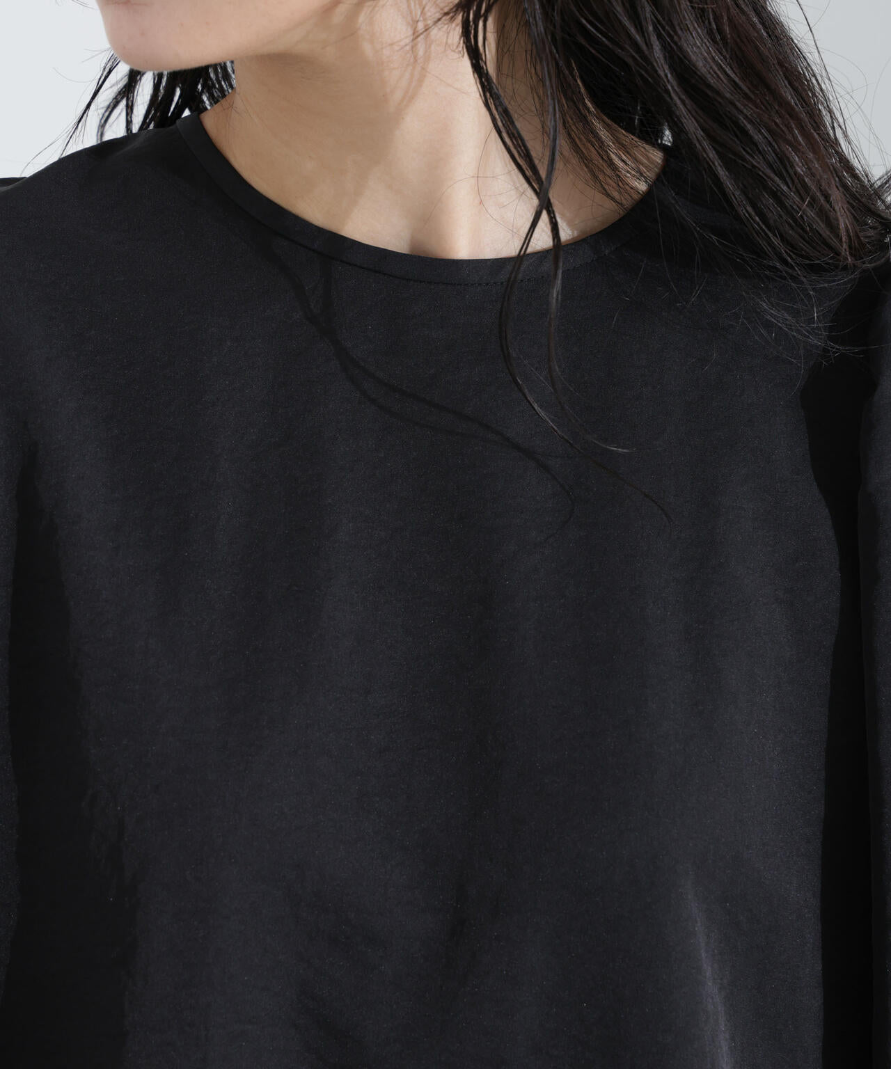 コサージュチョーカー付きブラウス 6695120307