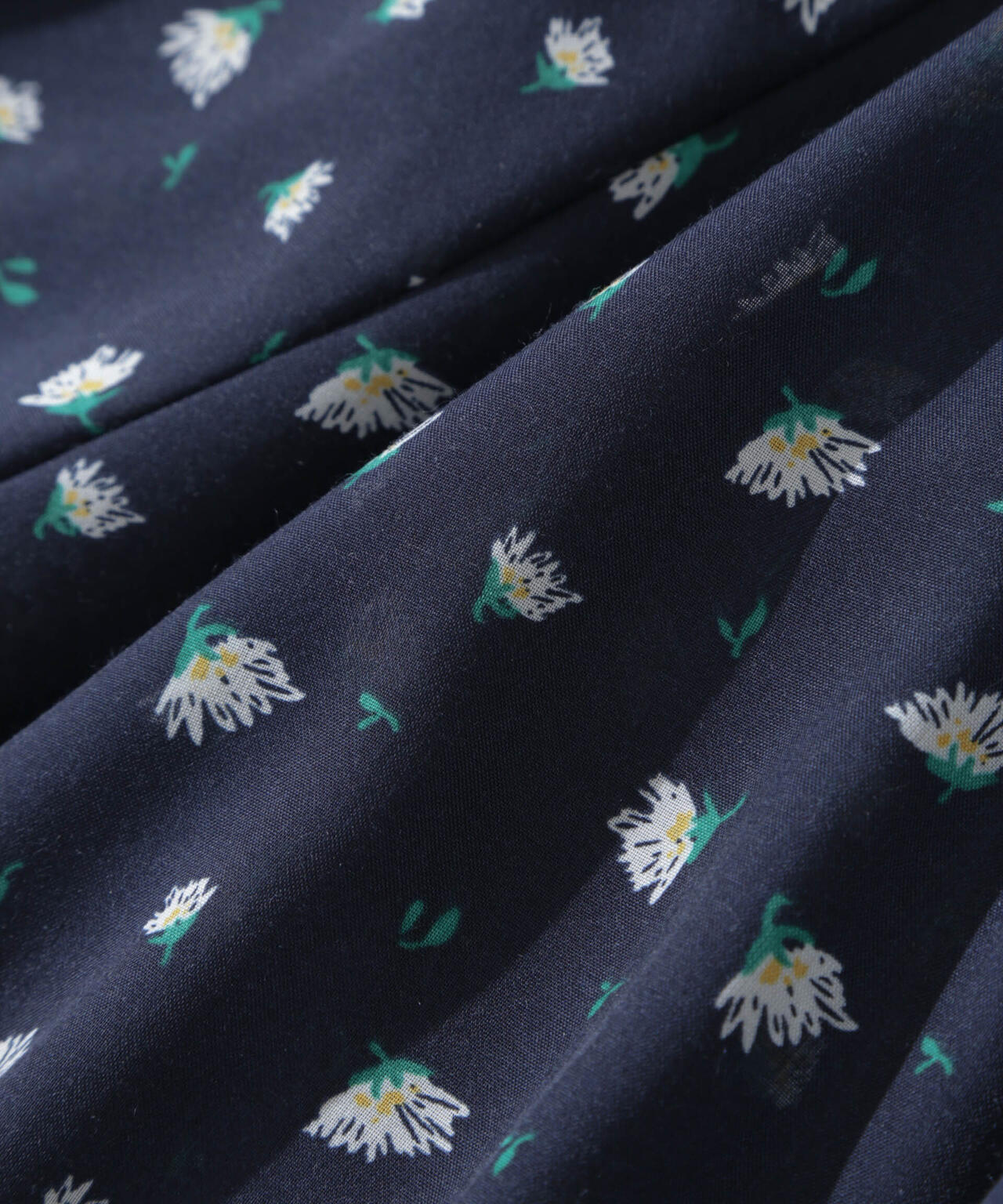 フラワープリントギャザーバルーンブラウス 6695120318