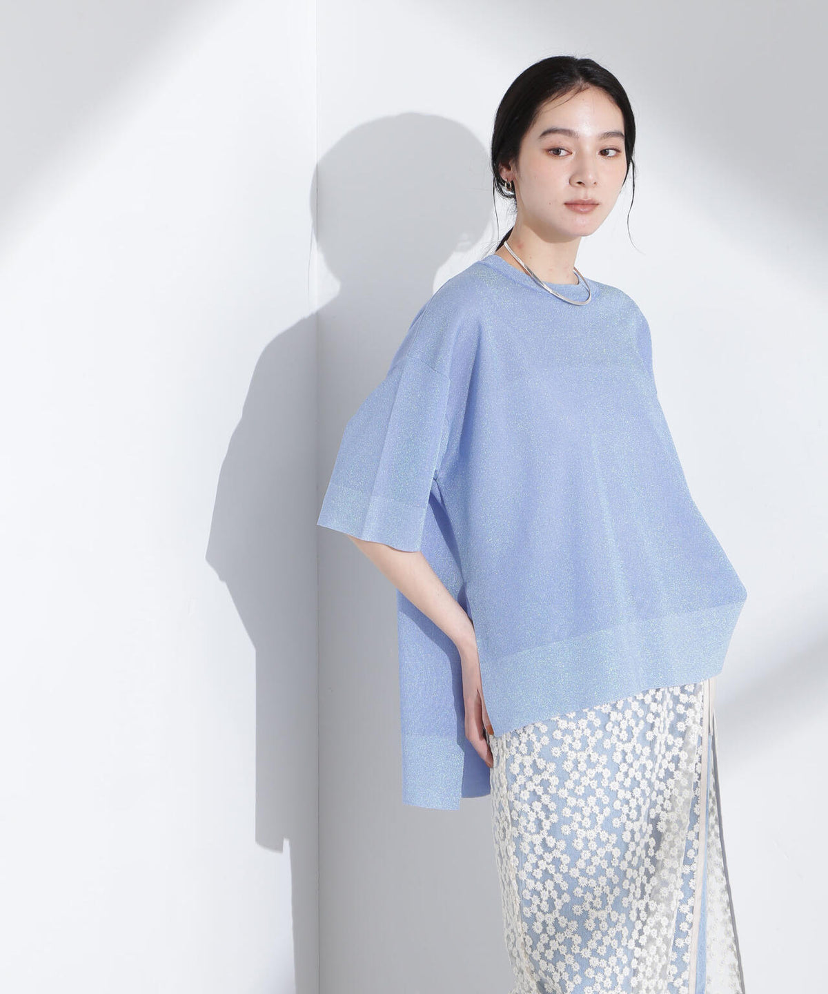 オーロララメシアースムースニットTシャツ 6695122312