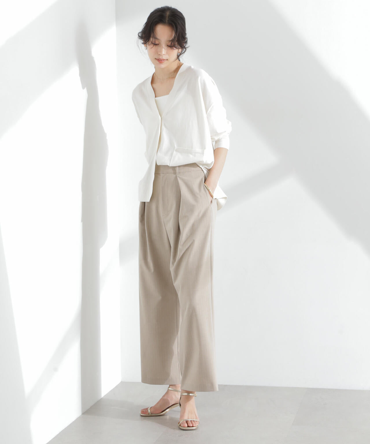 TEKNICO GIZAコットンオーバーカーディガン 6695122314