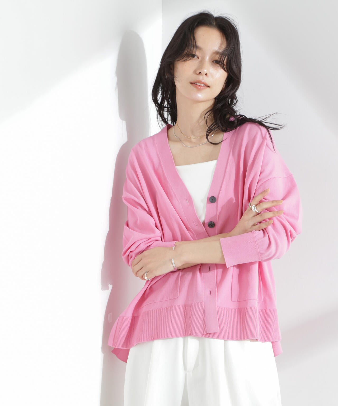 TEKNICO GIZAコットンオーバーカーディガン 6695122314