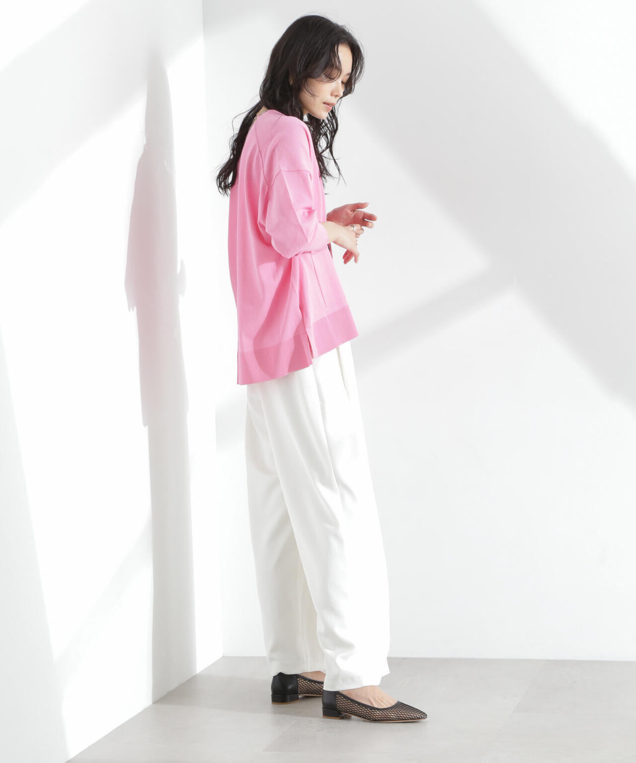 TEKNICO GIZAコットンオーバーカーディガン 6695122314