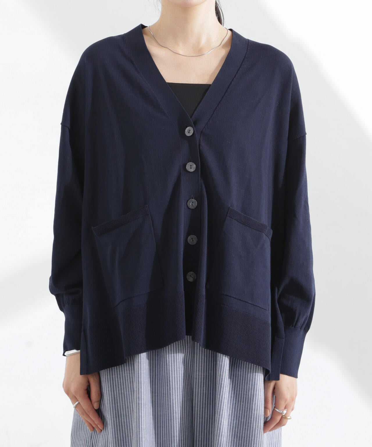 TEKNICO GIZAコットンオーバーカーディガン 6695122314