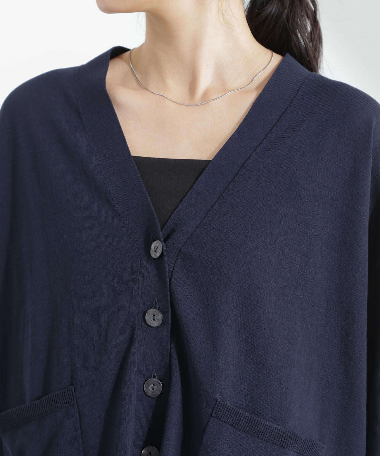 TEKNICO GIZAコットンオーバーカーディガン 6695122314