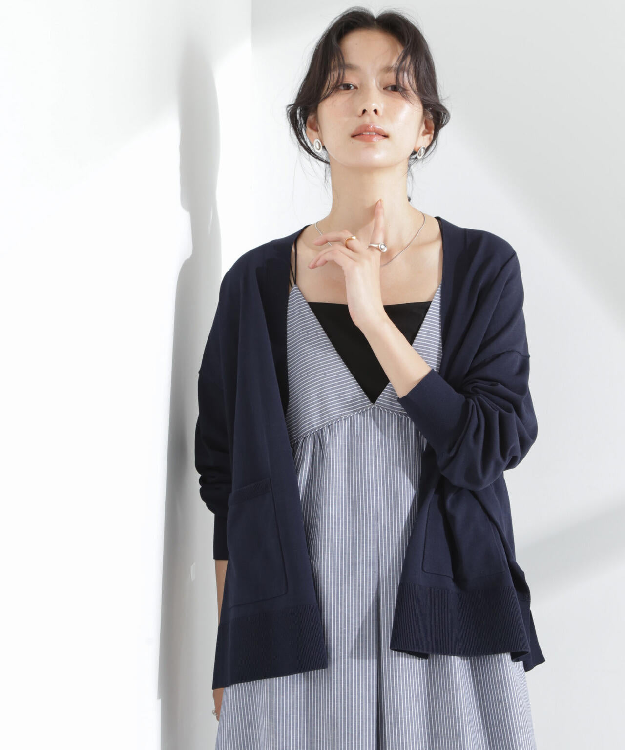 TEKNICO GIZAコットンオーバーカーディガン 6695122314