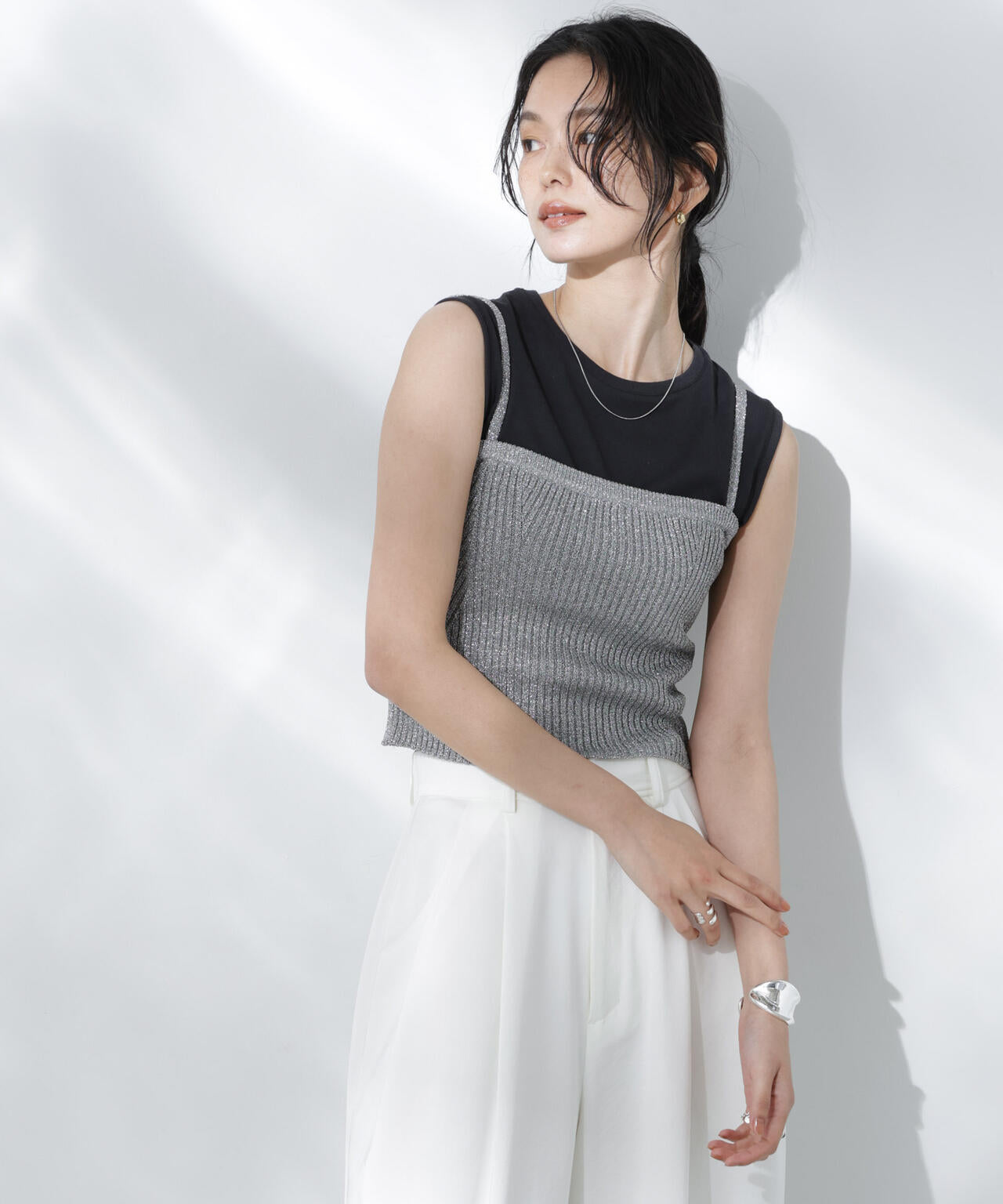 Anti Soaked(R) 汗染み防止ノースリーブTシャツ 6695124302