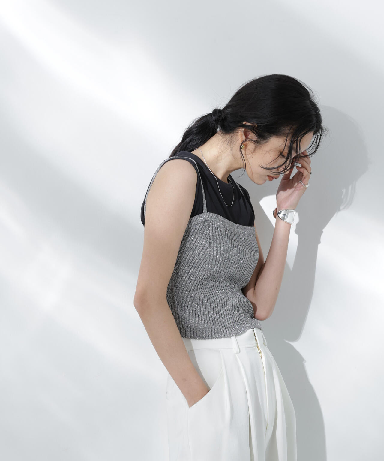 Anti Soaked(R) 汗染み防止ノースリーブTシャツ 6695124302