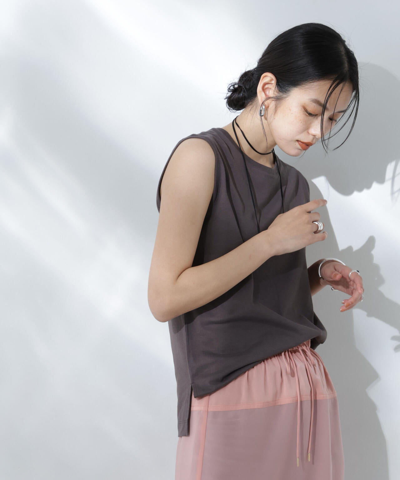 Anti Soaked(R) 汗染み防止ノースリーブTシャツ 6695124302