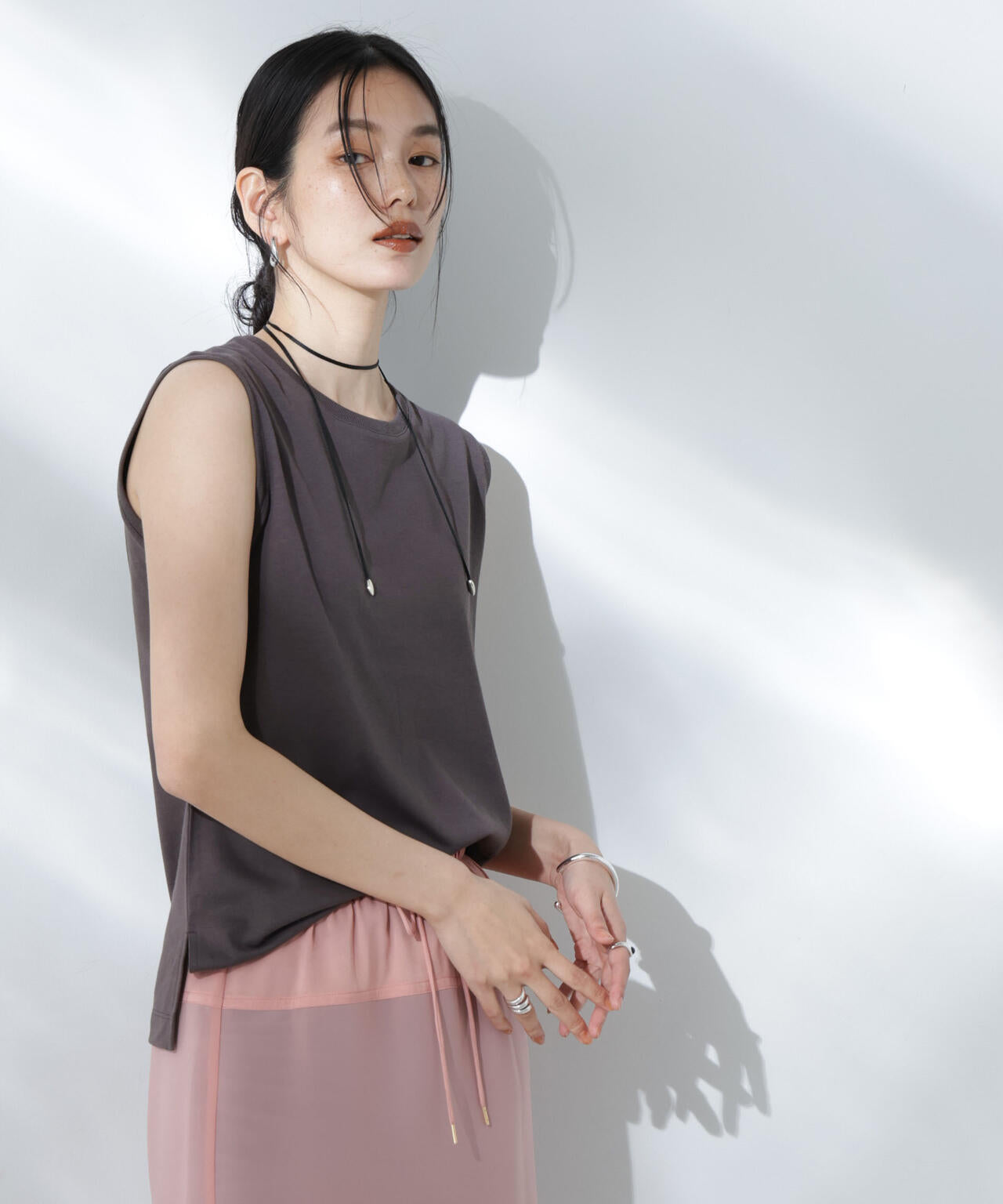 Anti Soaked(R) 汗染み防止ノースリーブTシャツ 6695124302