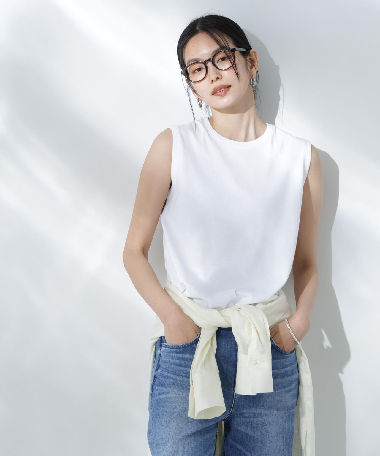 Anti Soaked(R) 汗染み防止ノースリーブTシャツ 6695124302