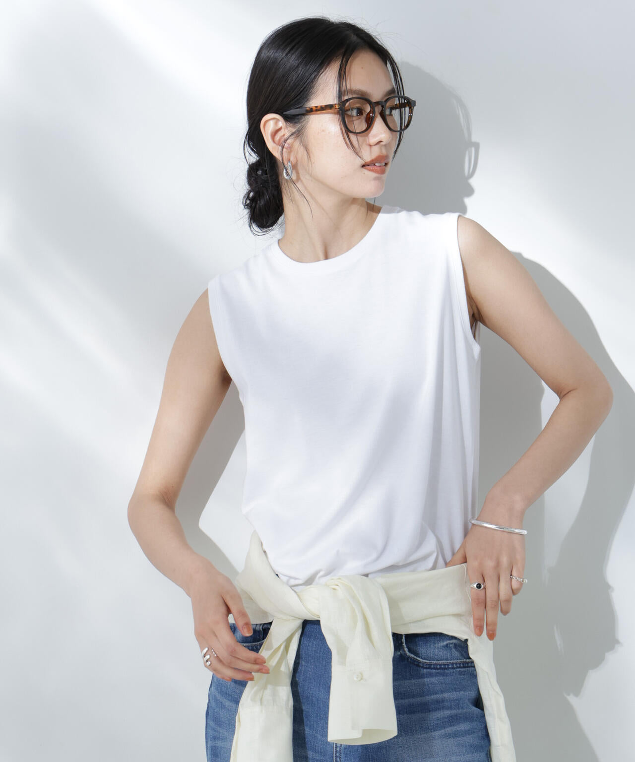 Anti Soaked(R) 汗染み防止ノースリーブTシャツ 6695124302