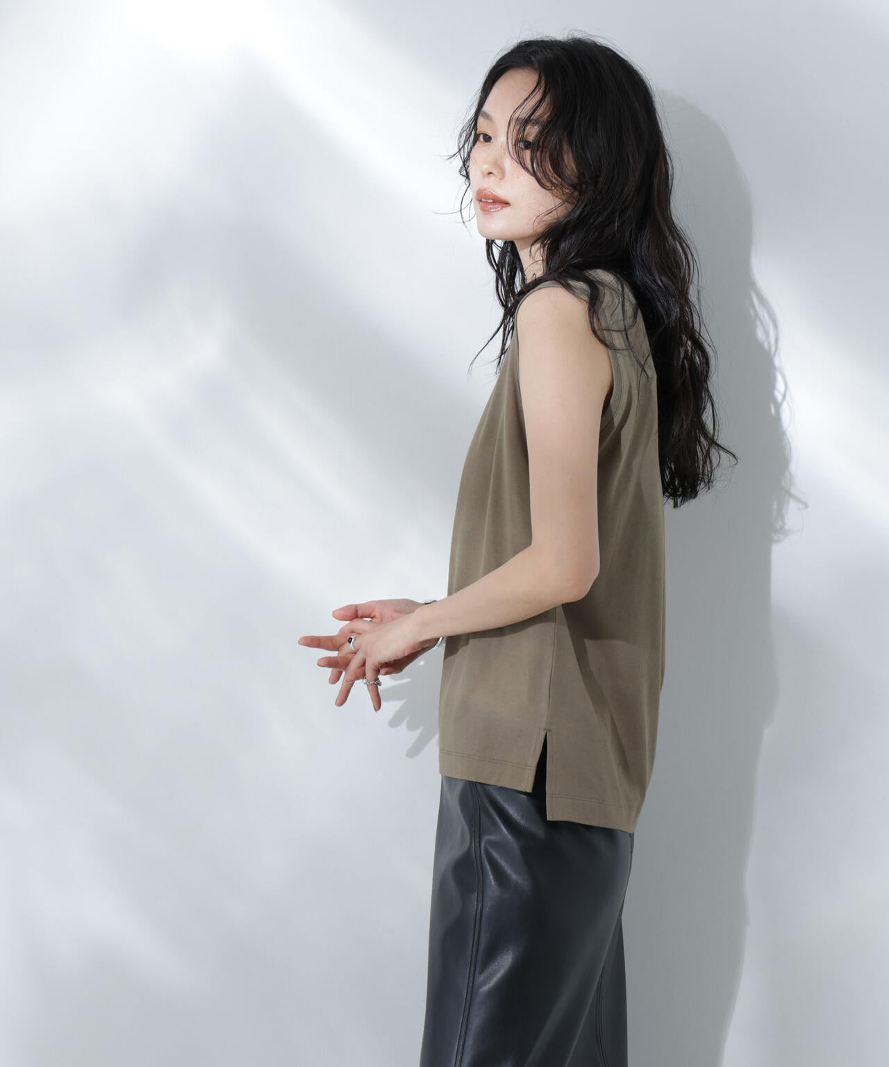 Anti Soaked(R) 汗染み防止ノースリーブTシャツ 6695124302