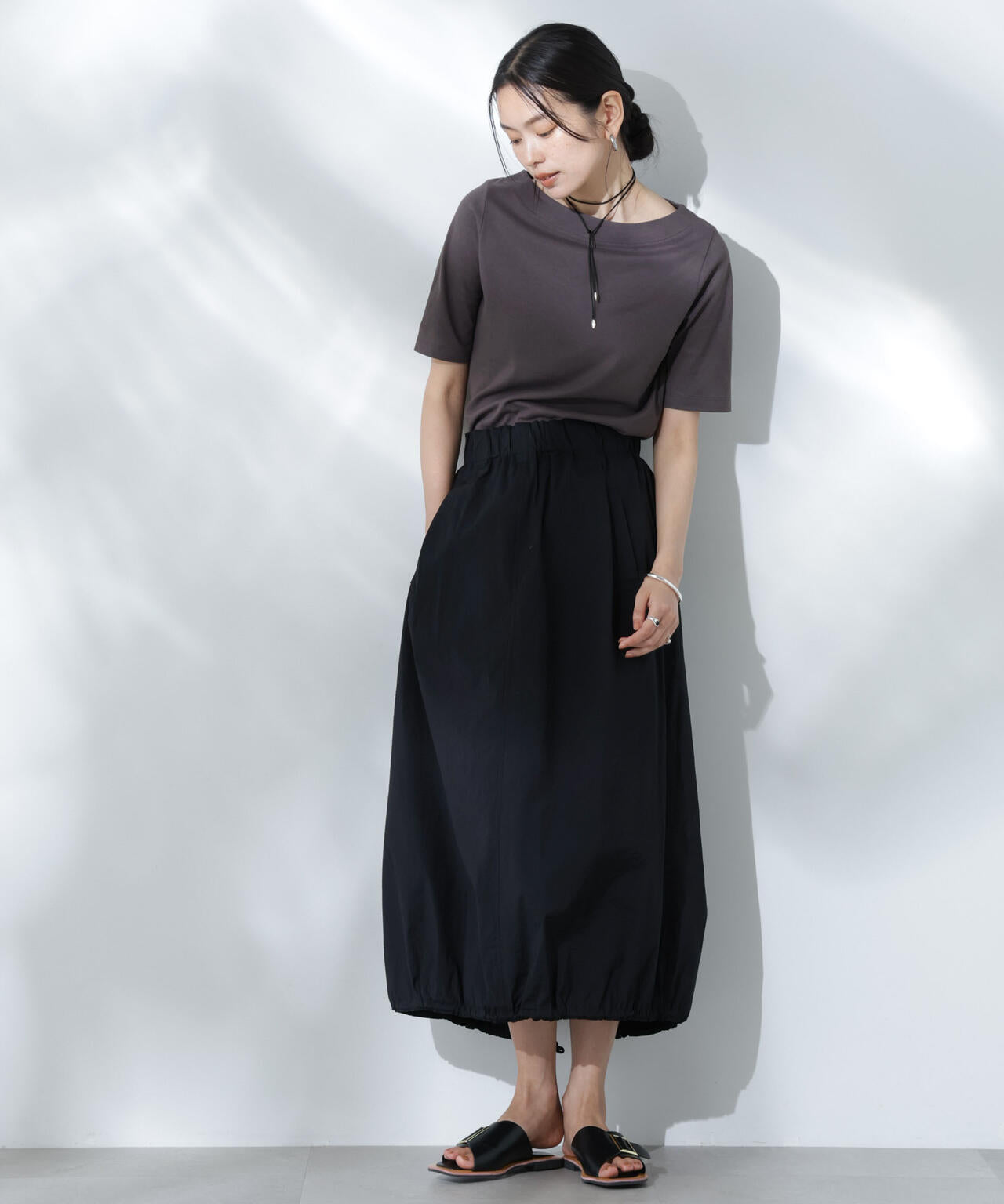 Anti Soaked(R) 汗染み防止ボートネックTシャツ 6695124303