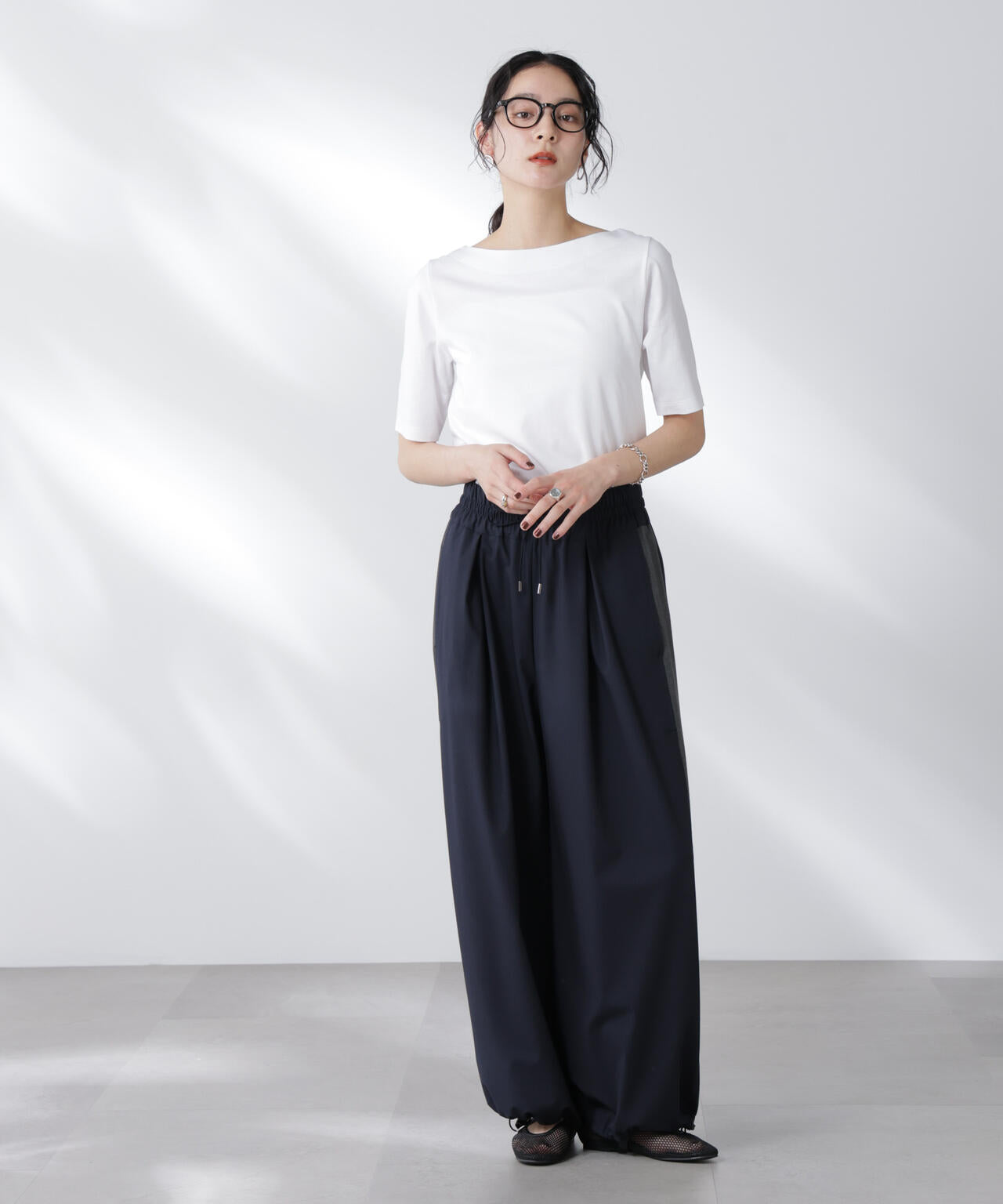 Anti Soaked(R) 汗染み防止ボートネックTシャツ 6695124303