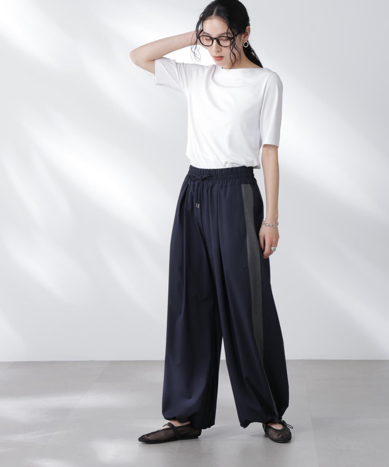 Anti Soaked(R) 汗染み防止ボートネックTシャツ 6695124303