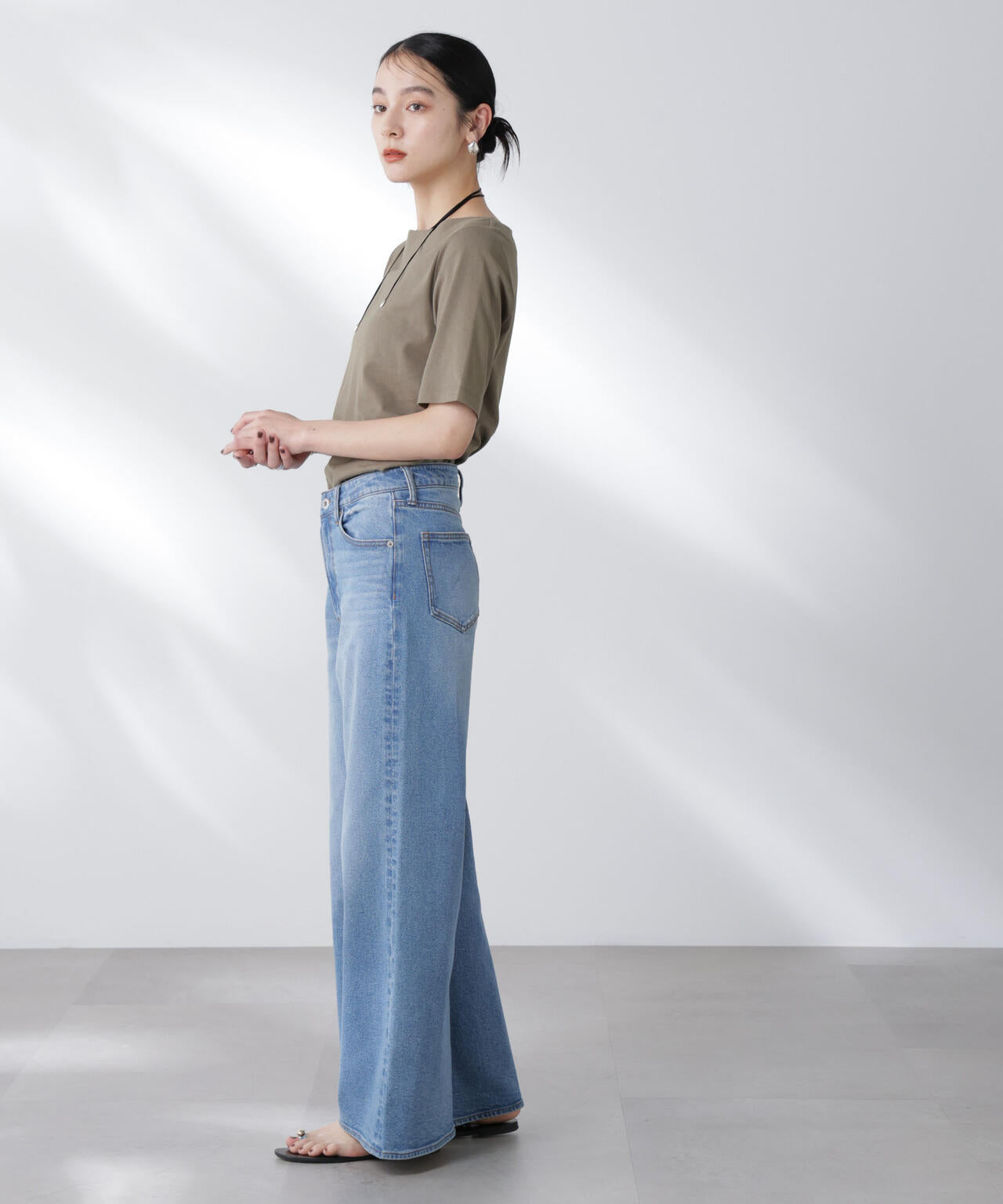 Anti Soaked(R) 汗染み防止ボートネックTシャツ 6695124303