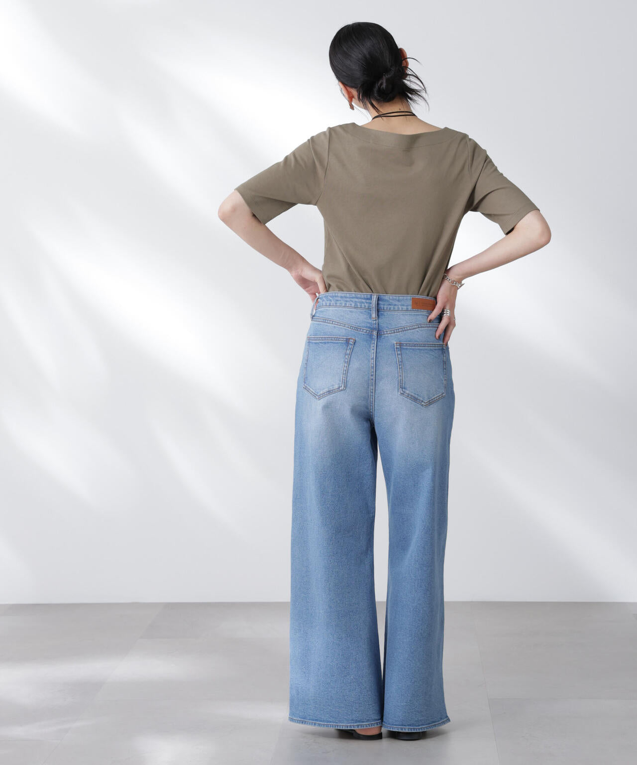 Anti Soaked(R) 汗染み防止ボートネックTシャツ 6695124303
