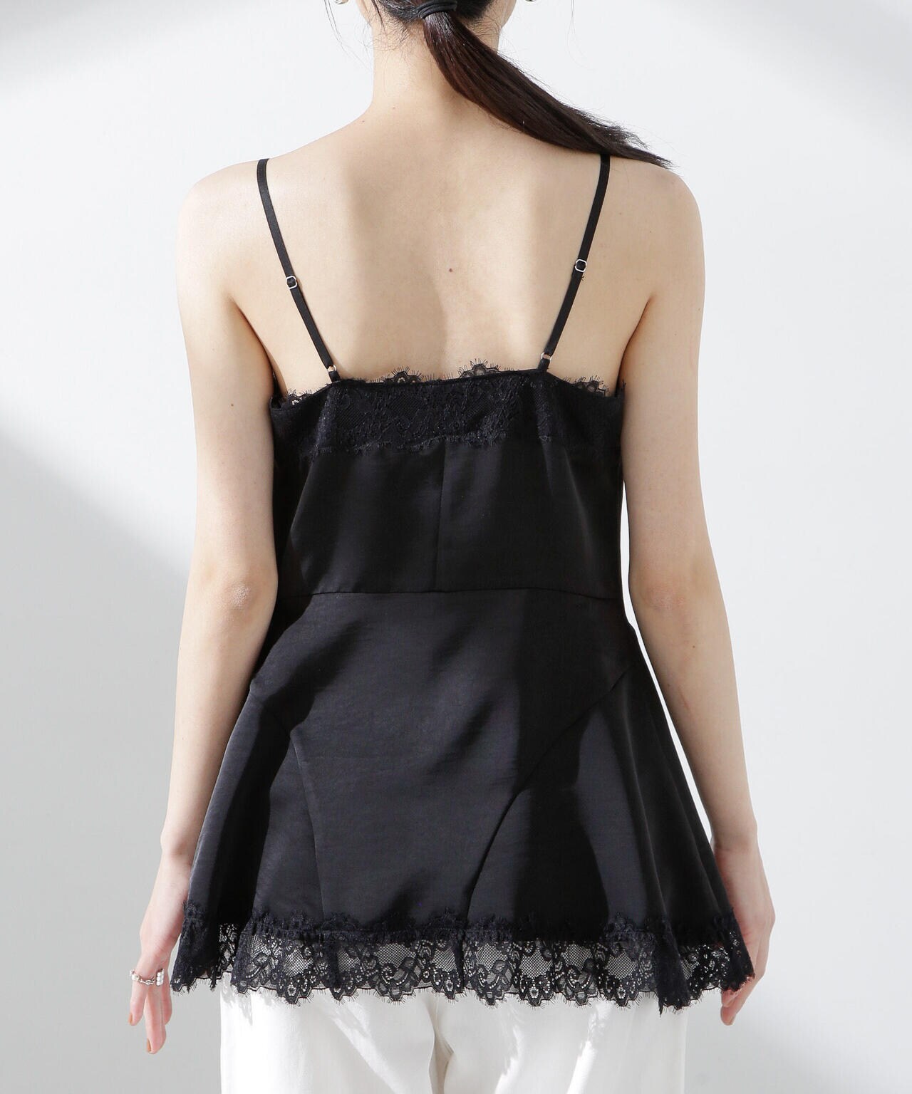 アシンメトリーレースミニワンピース 6695124313