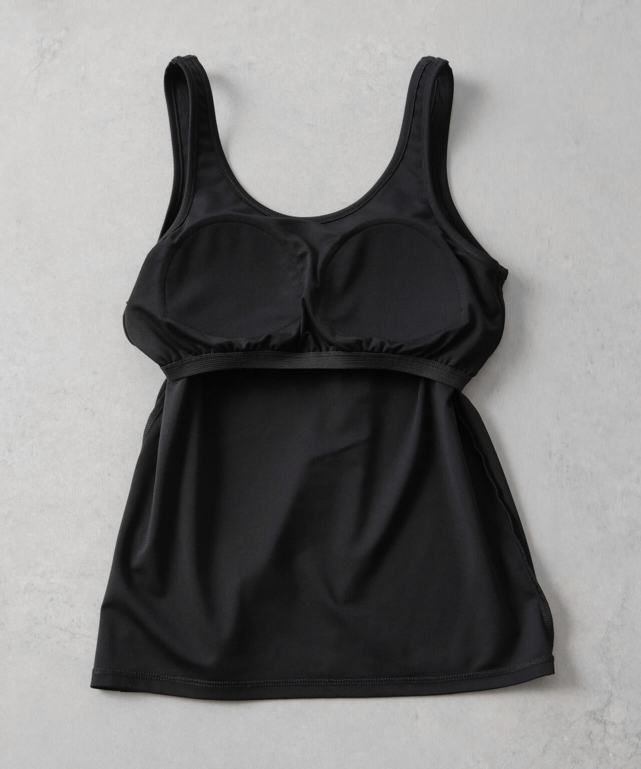 ストレッチポンチカップ付きバックオープンタンクトップ 6695124315