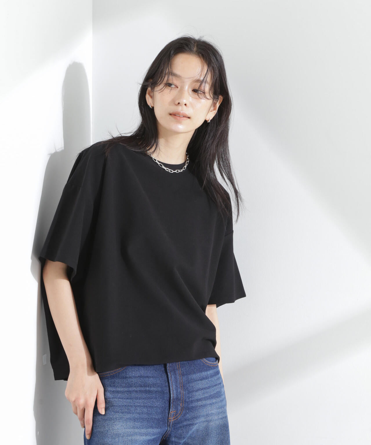 「MC」coveross(R)ツイル調 冷感プレーティング天竺Tシャツ 6695124318