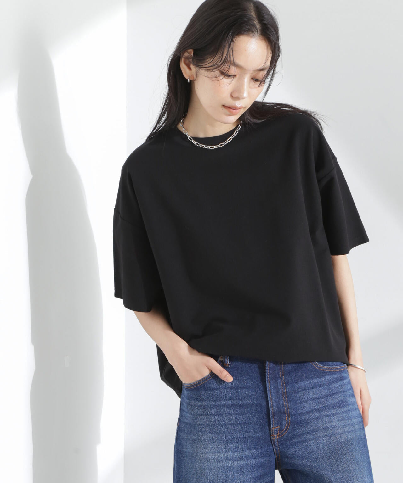 「MC」coveross(R)ツイル調 冷感プレーティング天竺Tシャツ 6695124318