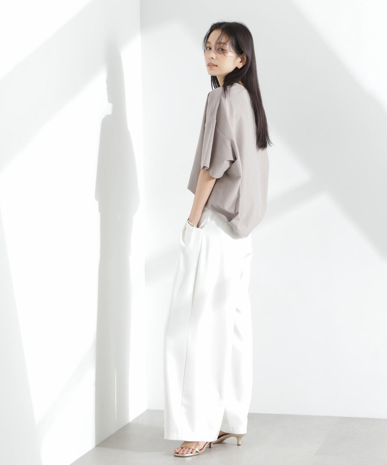 「MC」coveross(R)ツイル調 冷感プレーティング天竺Tシャツ 6695124318