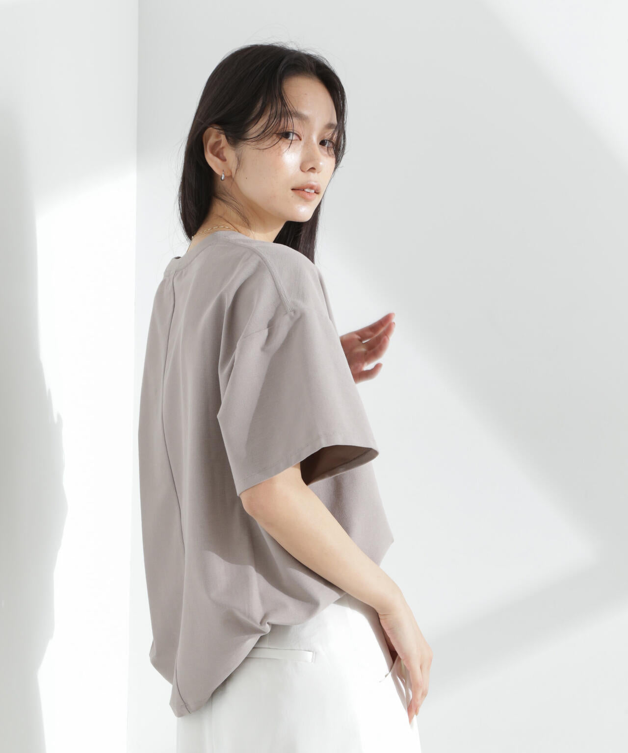 「MC」coveross(R)ツイル調 冷感プレーティング天竺Tシャツ 6695124318