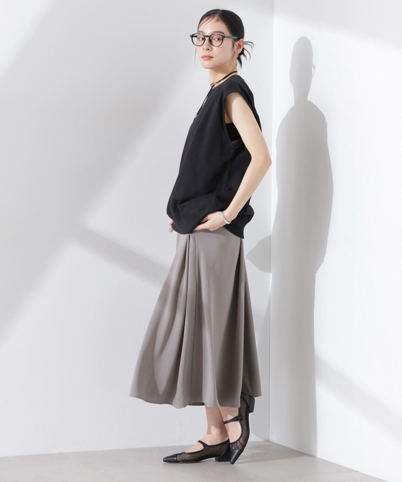 ノースリーブスウェットトップス 6695124320