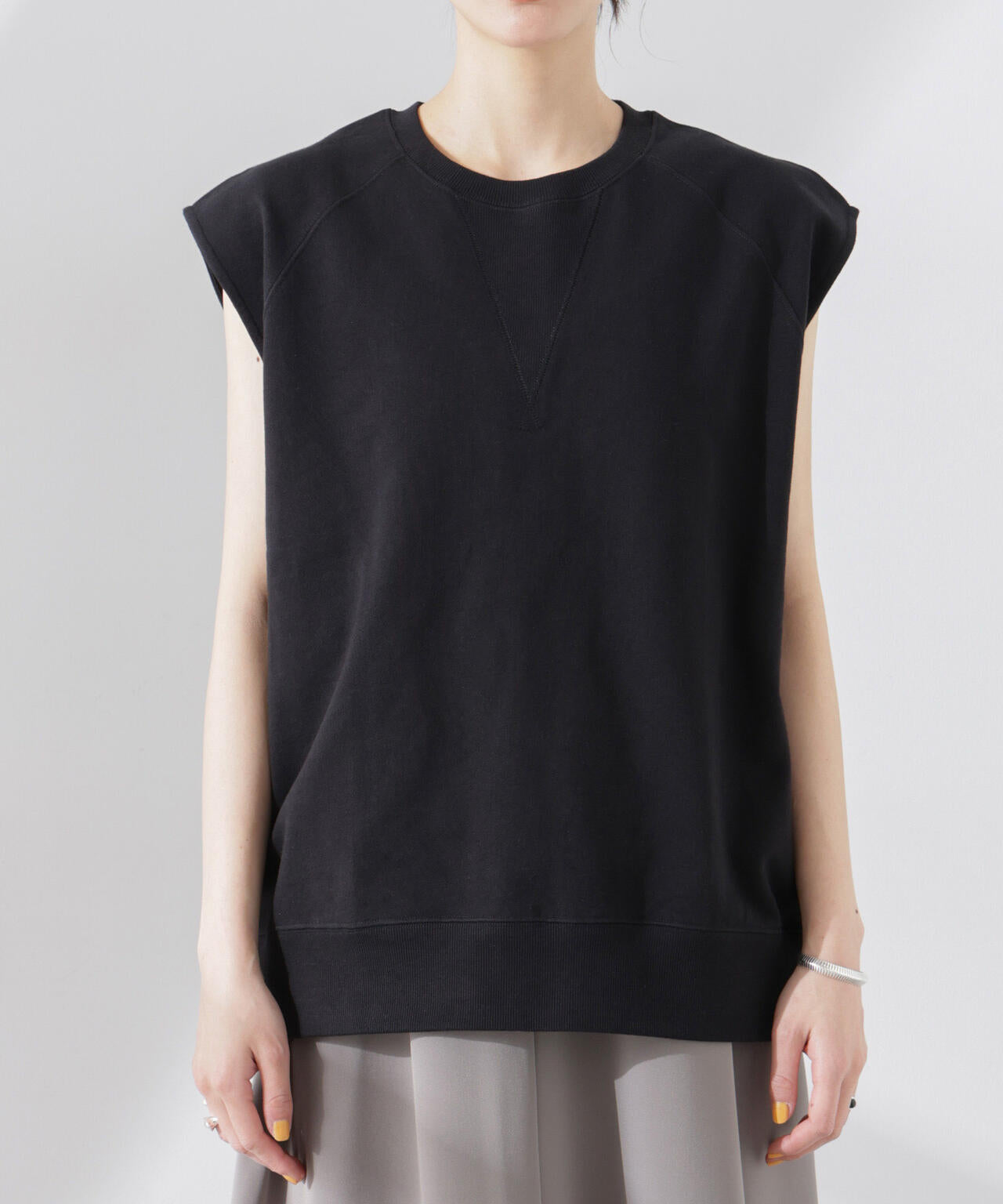 ノースリーブスウェットトップス 6695124320
