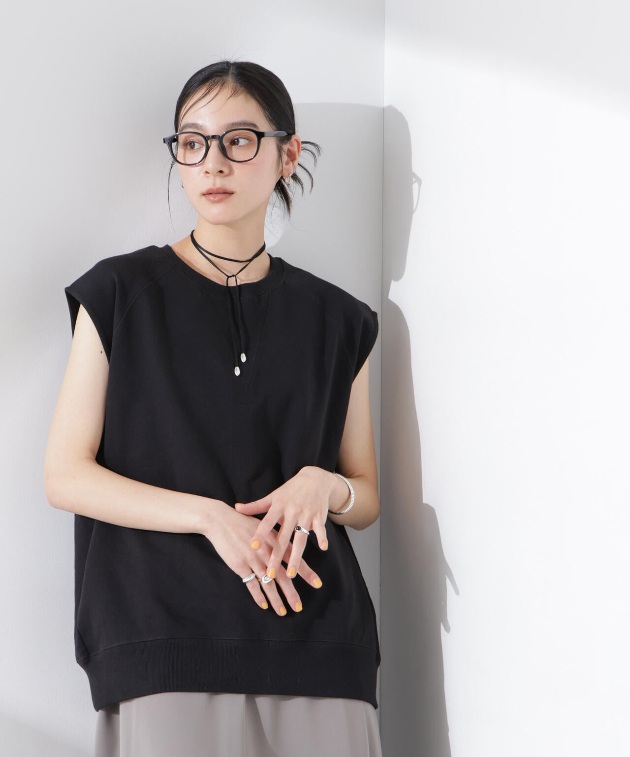 ノースリーブスウェットトップス 6695124320