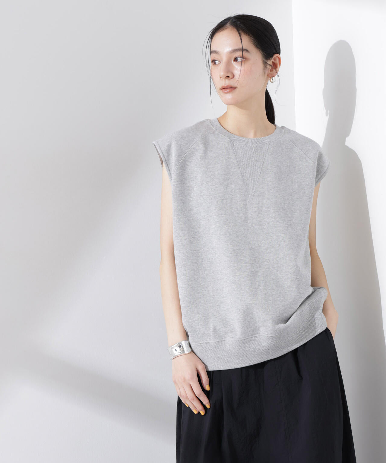 ノースリーブスウェットトップス 6695124320