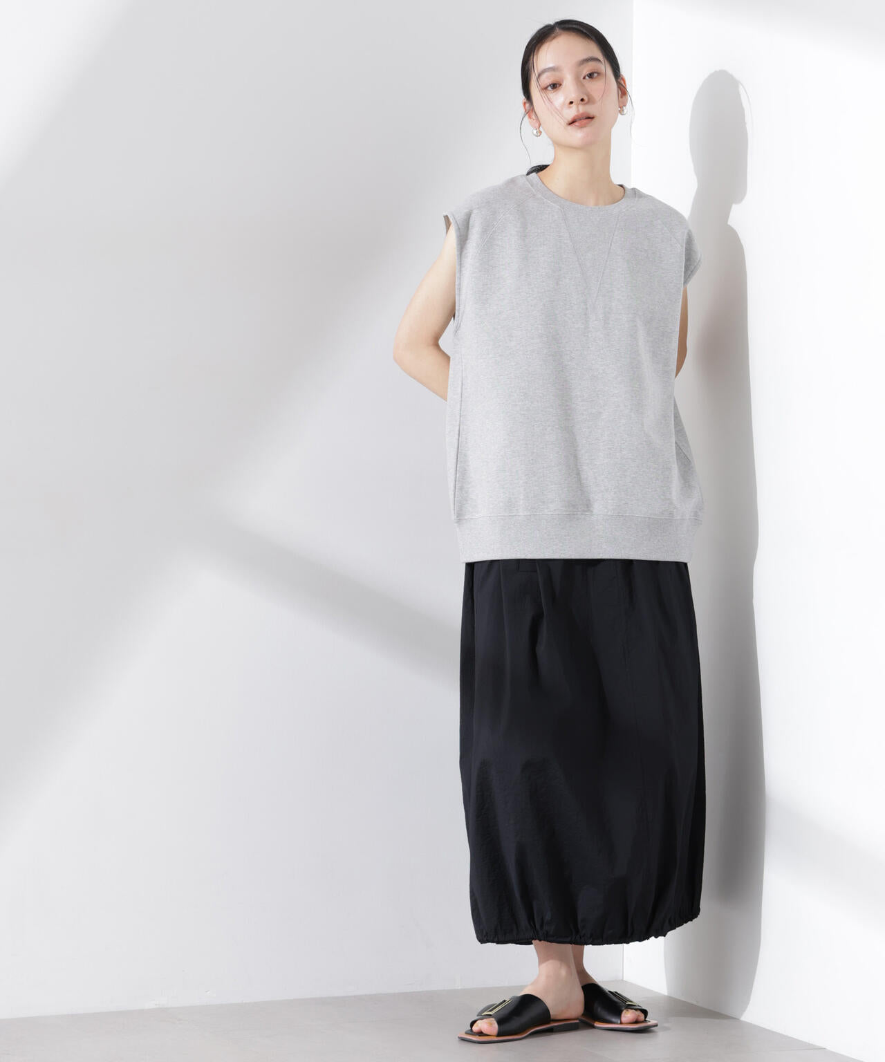 ノースリーブスウェットトップス 6695124320