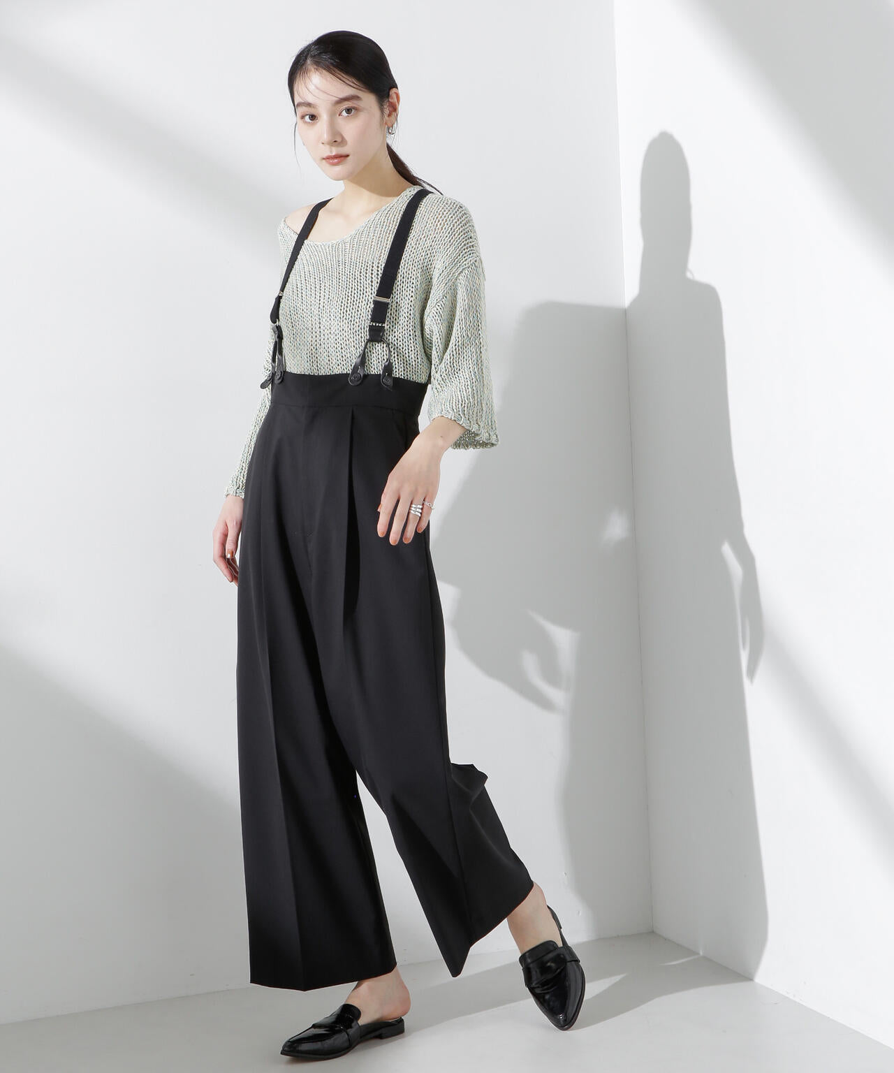 サスペンダー付きサロペット 6695127306