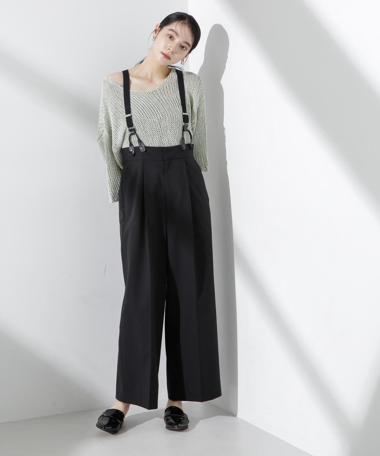 サスペンダー付きサロペット 6695127306