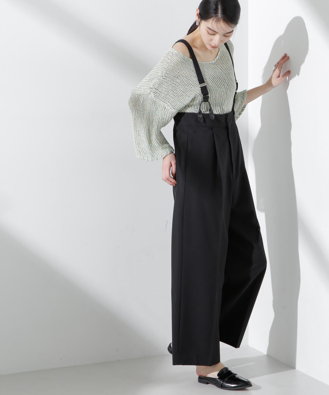 サスペンダー付きサロペット 6695127306