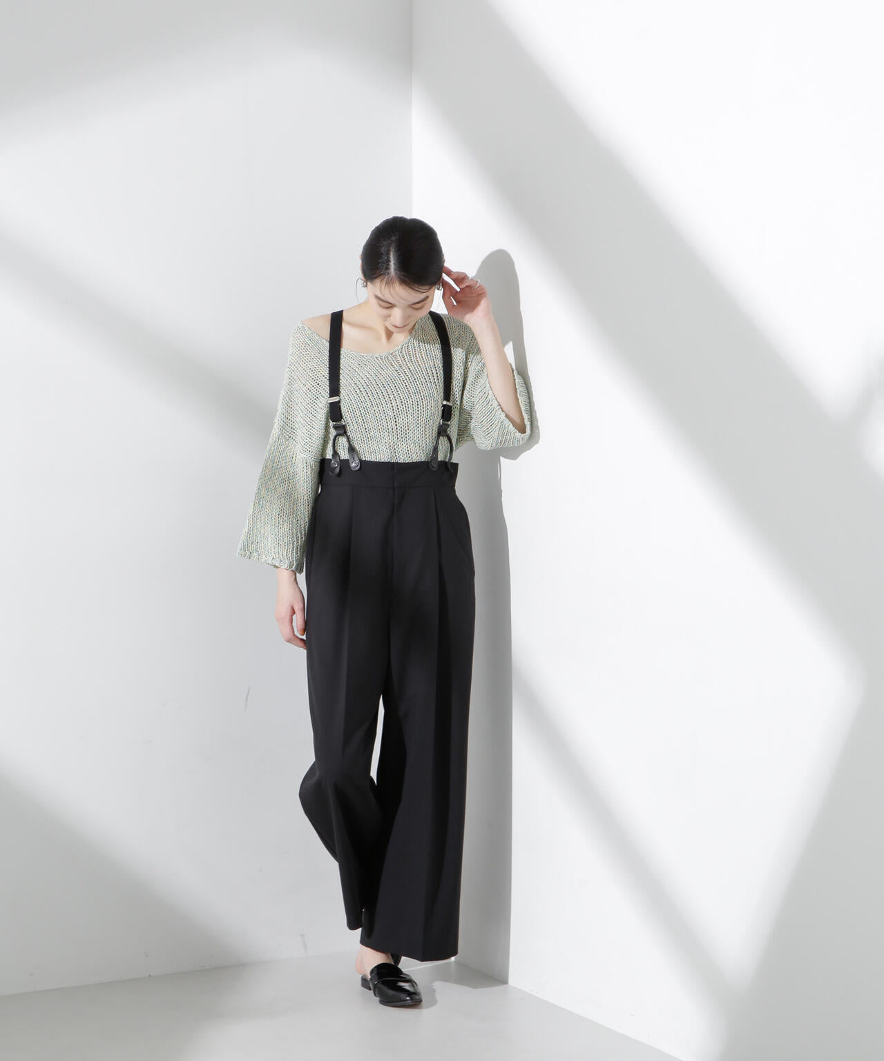 サスペンダー付きサロペット 6695127306