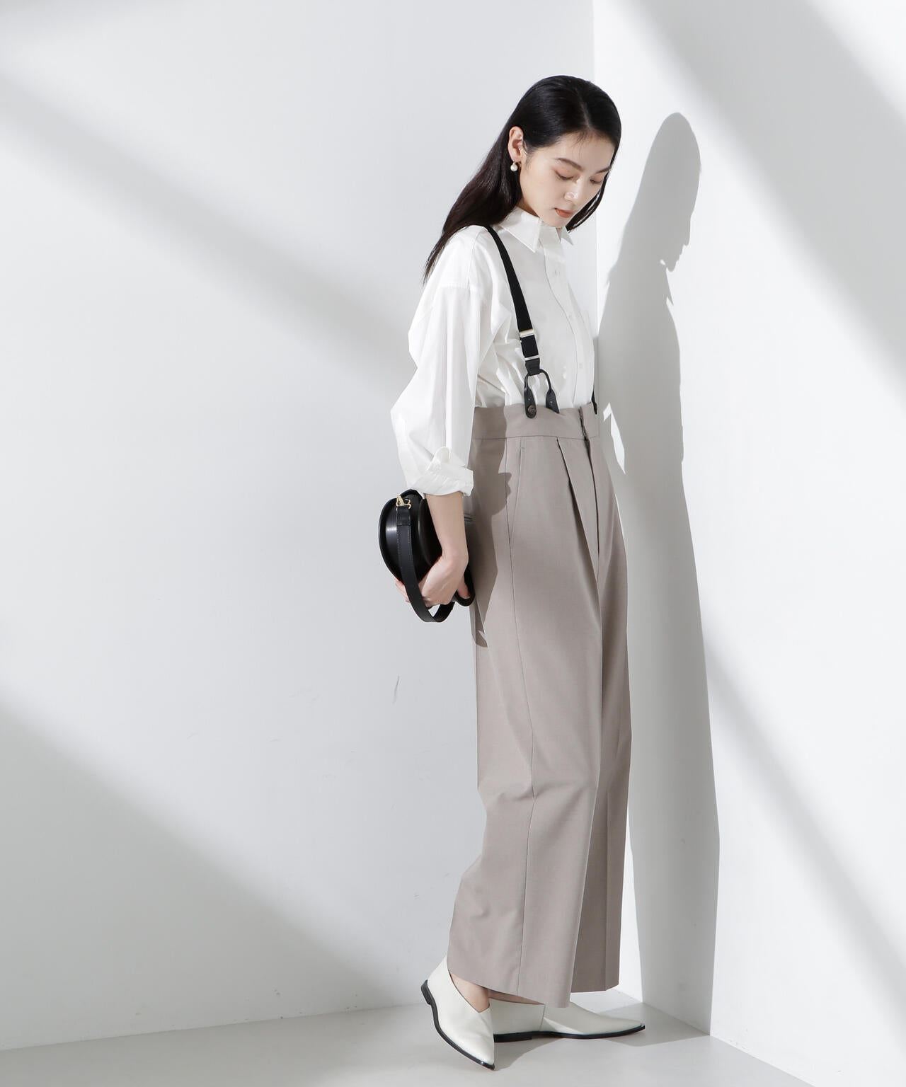 サスペンダー付きサロペット 6695127306