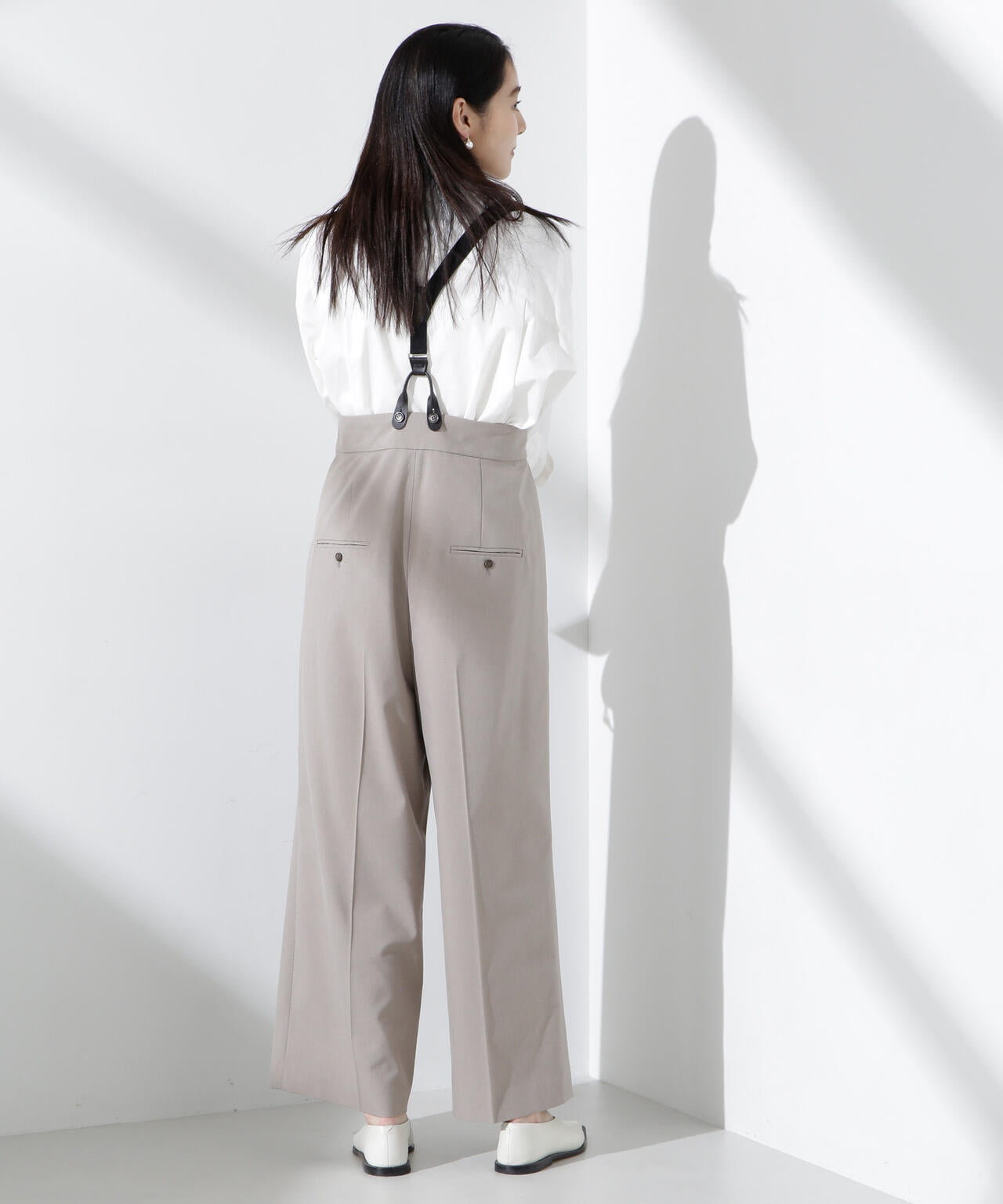 サスペンダー付きサロペット 6695127306