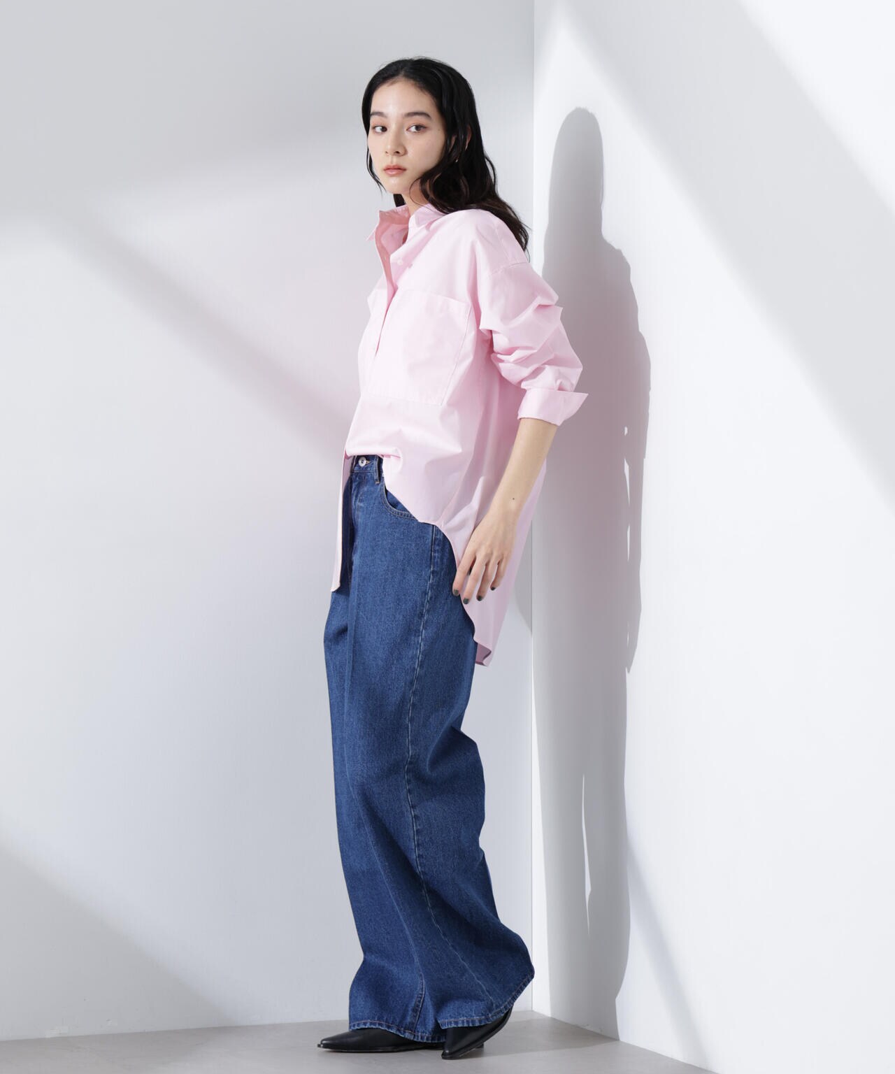 ハイウエストデニム(セットアップ可) 6695127309