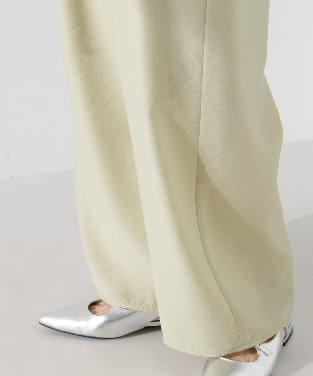 フリルワイドイージーパンツ(セットアップ可) 6695127314