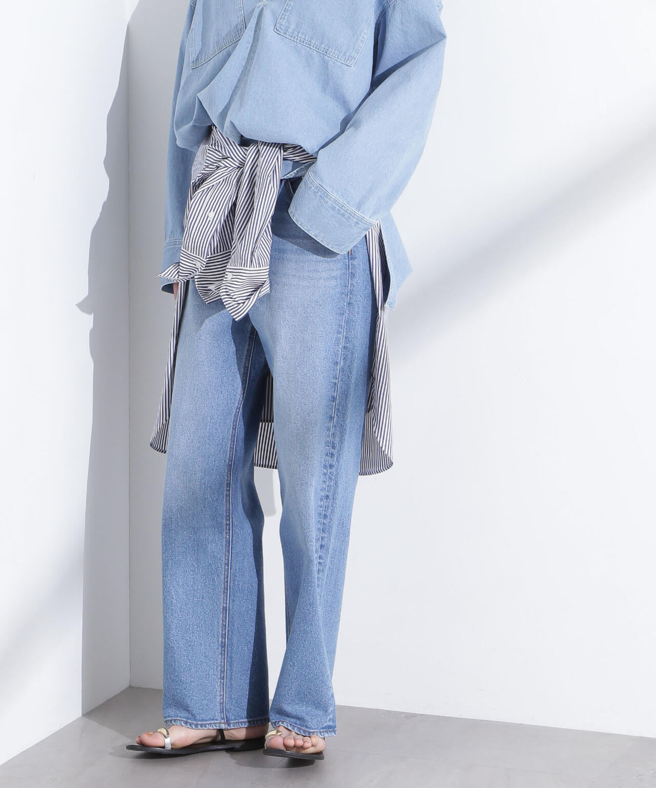 「MC」”TIMELESS WARDROBE”ストレートフィットデニム 6695127316